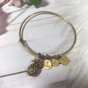 Alex an Ani pineapple bracelet